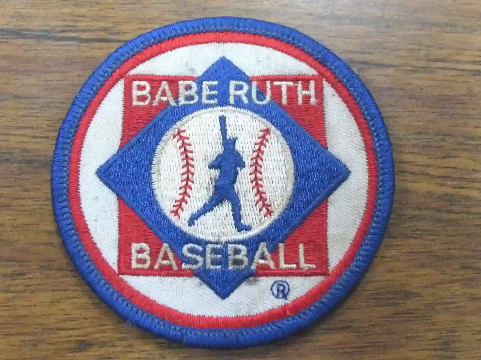 Digitizers Patch: Babe Ruth Baseball League Iron-On Patches Youth Baseball and Softball caps
