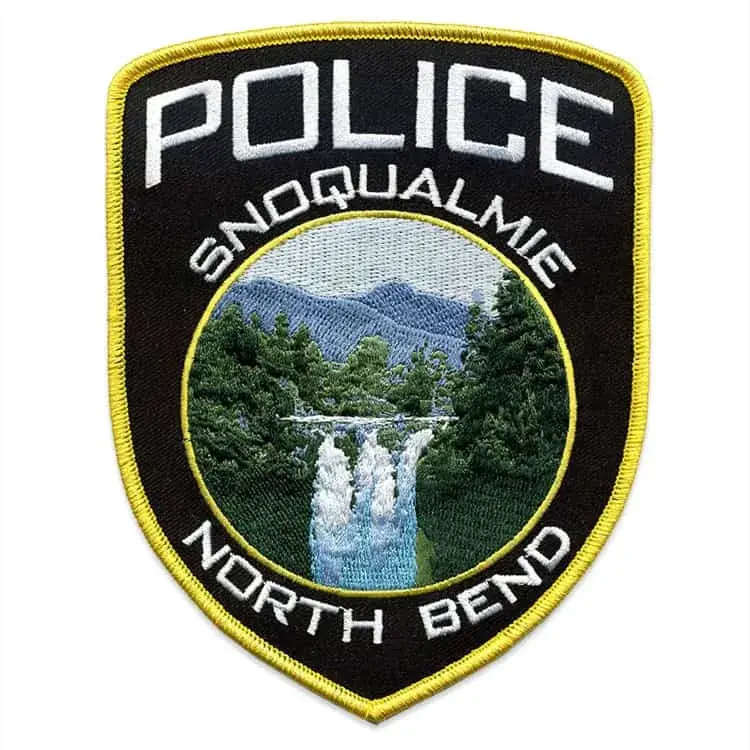 Digitizers Patch: custom usa made police embroidered patches