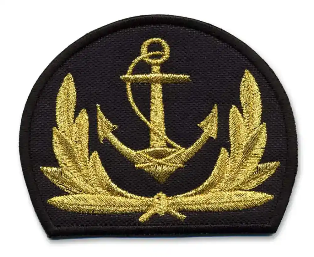 Digitizers Patch: Sailor Patch Custom Embroidered Patches Best Quality Merrow border