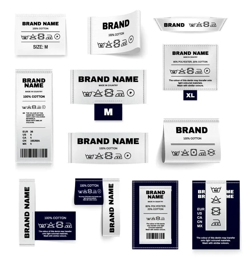 Digitizers Patch: professional tag woven label design