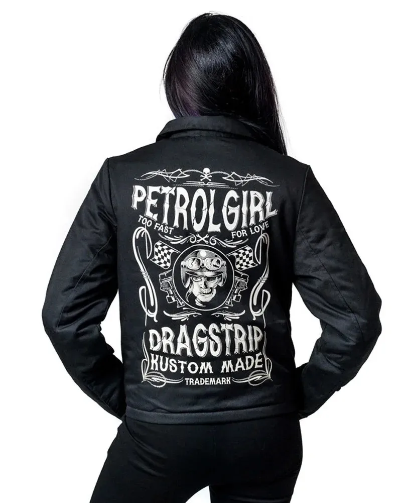 Digitizers Patch: woman biker jackets custom JacketBack Embroidery Patches