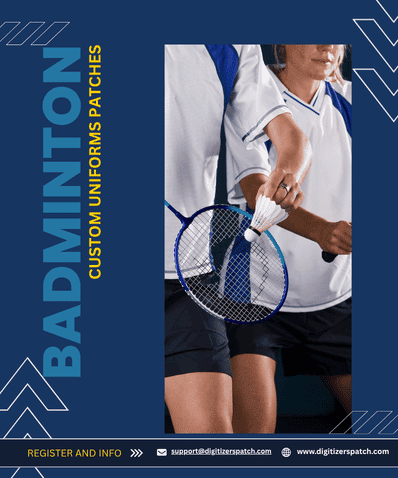 Custom Badminton Patches