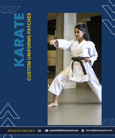 Custom Karate Patches