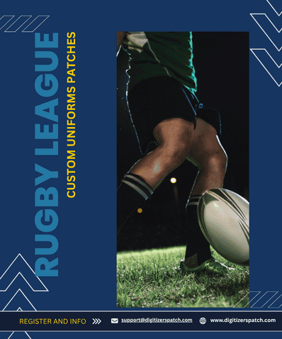 Custom Rugby League Patches