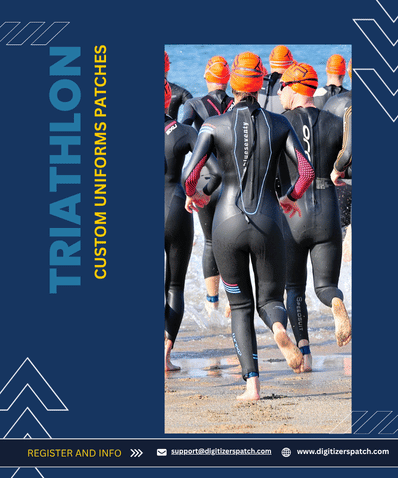 Custom Triathlon Patches