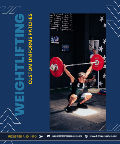Custom Weightlifting Patches