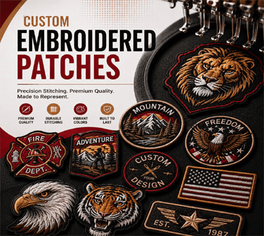 custom woven patches