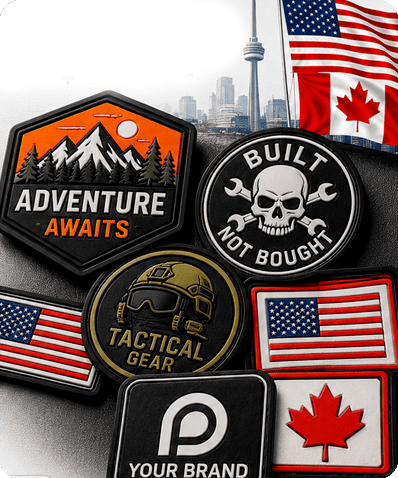 customizable PVC patches