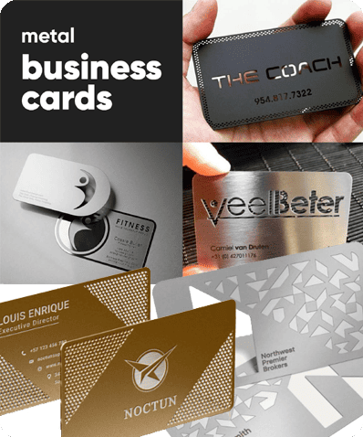 Premium Custom Metal Business Cards
