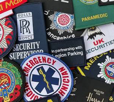 woven patches
